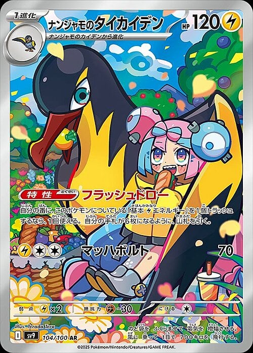 Iono's Kilowattrel Card Front