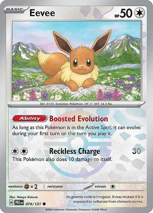 Eevee Card Front