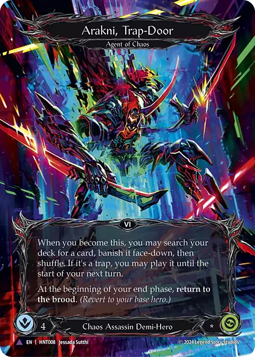 Arakni, Trap-Door Card Front