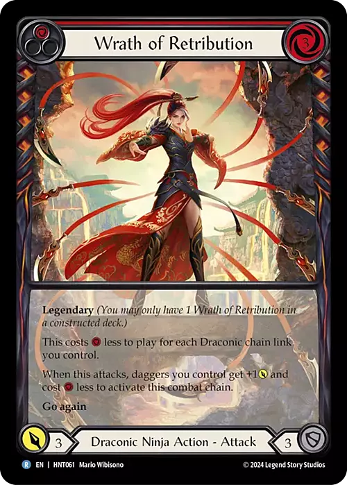 Wrath of Retribution Card Front