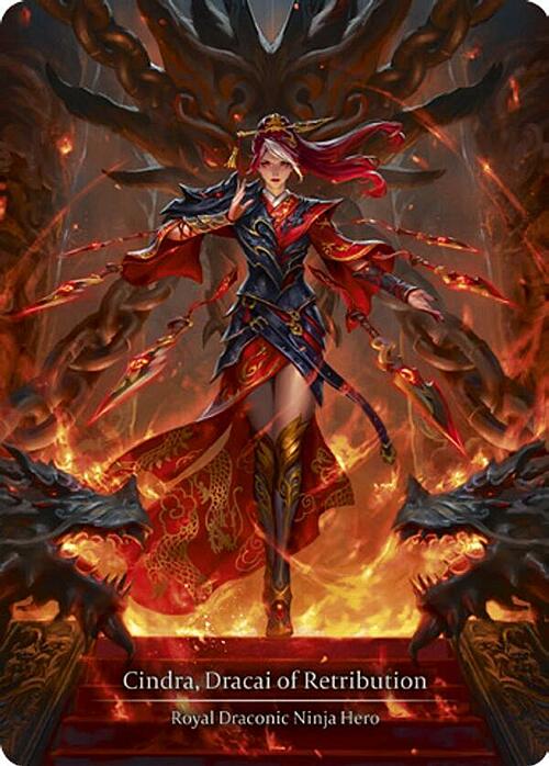 Cindra, Dracai of Retribution Card Front