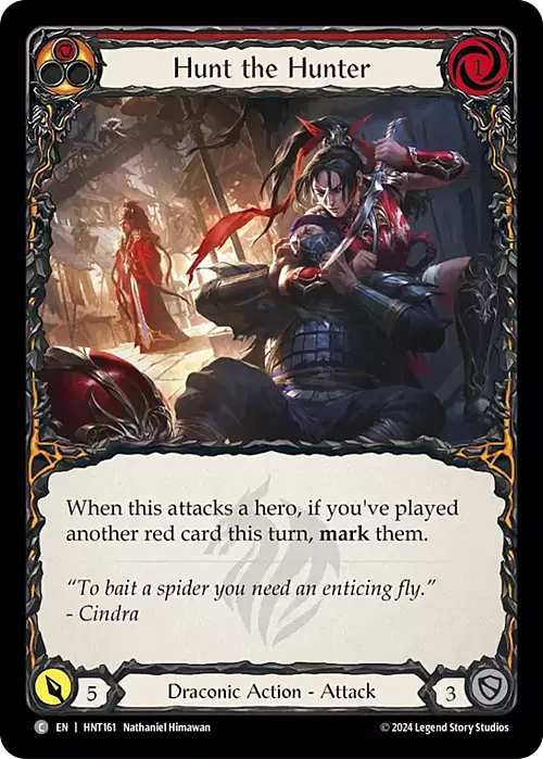 Hunt the Hunter Card Front