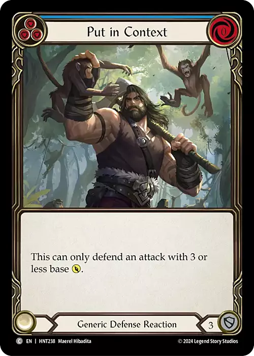 Put in Context Card Front