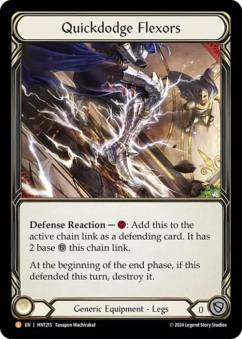 Quickdodge Flexors Card Front