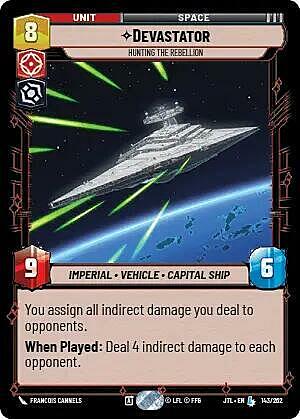 Devastator - Hunting the Rebellion Card Front