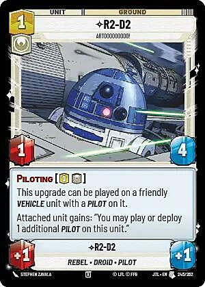 R2-D2 - Artooooooooo! Card Front
