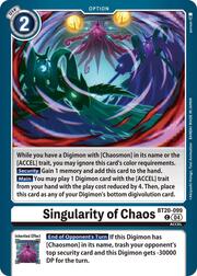 Singularity of Chaos