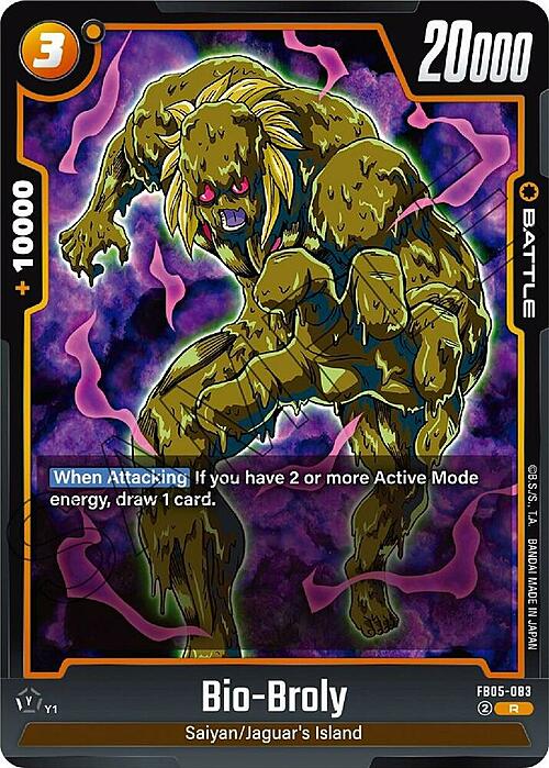 Bio-Broly Card Front