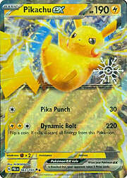 Pikachu EX [Iron Tail | Overspark]