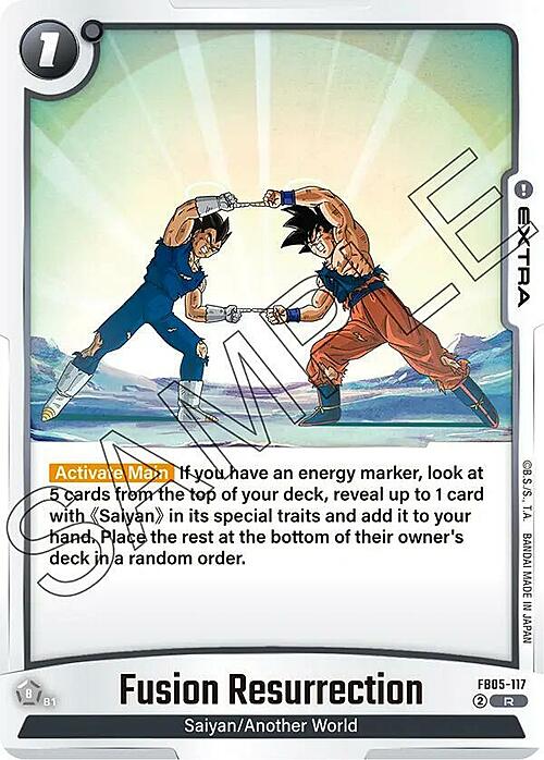 Fusion Resurrection Card Front