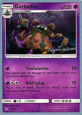 Garbodor Card Front