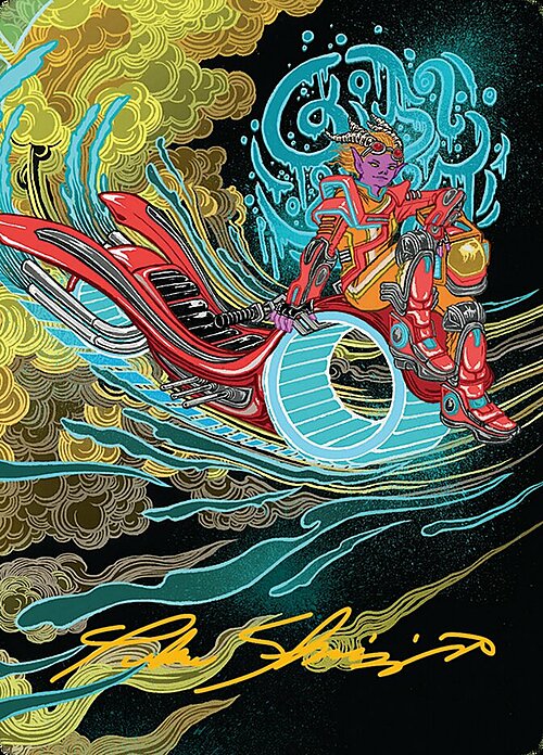 Art Series: Cloudspire Skycycle Card Front