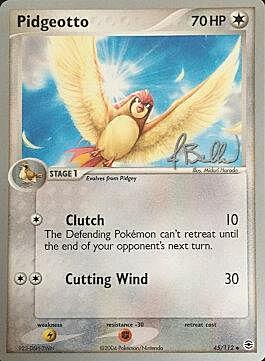 Pidgeotto Card Front