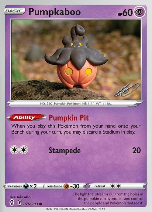 Pumpkaboo Card Front