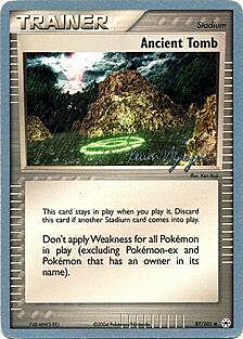 Ancient Tomb Card Front