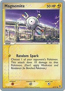 Magnemite Card Front