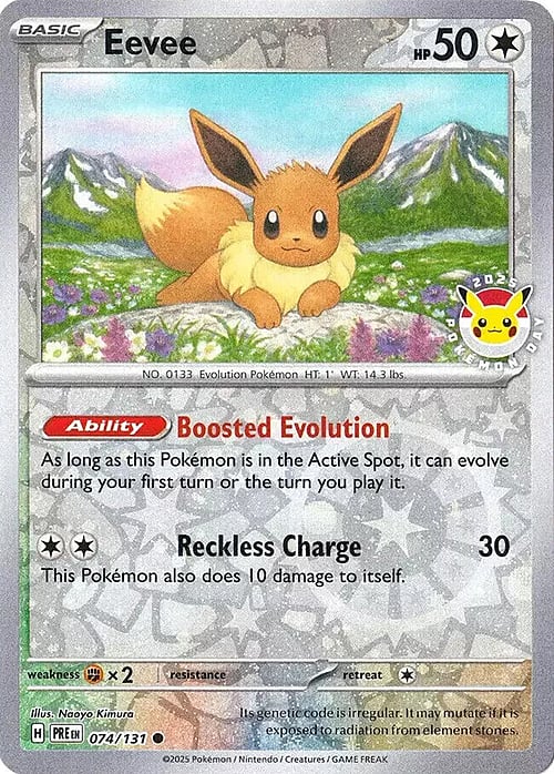 Eevee Card Front