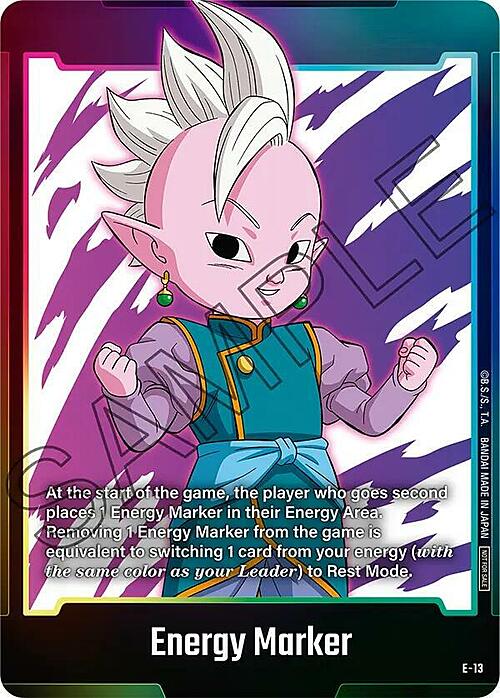 "Shin DA" Energy Marker Card Front