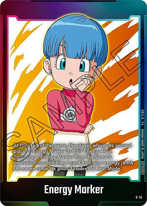 "Bulma DA" Energy Marker Card Front