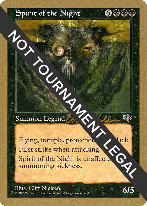 Spirit of the Night Card Front