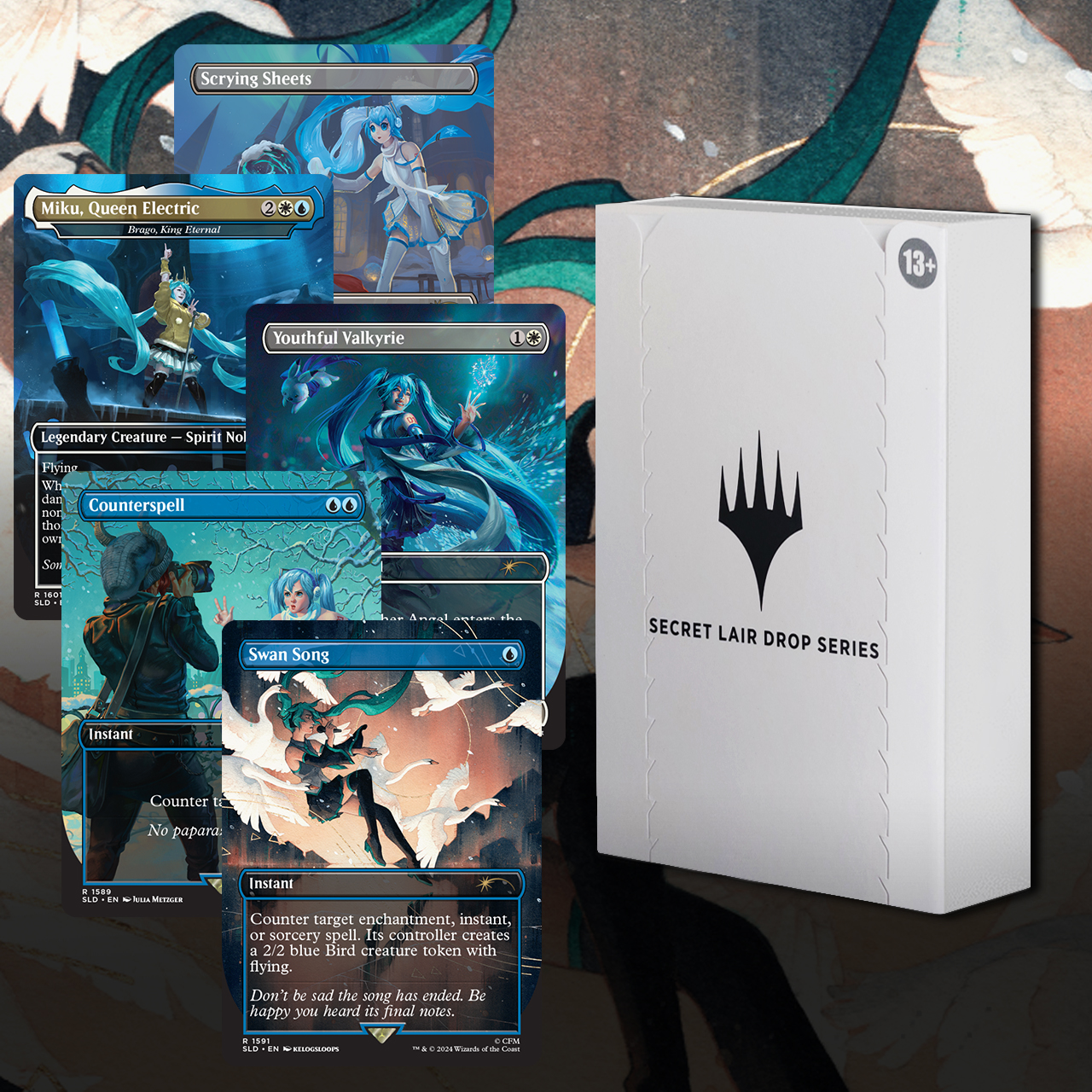 Secret Lair Drop Series: Winter Superdrop 2025: Secret Lair x Hatsune Miku: Winter Diva