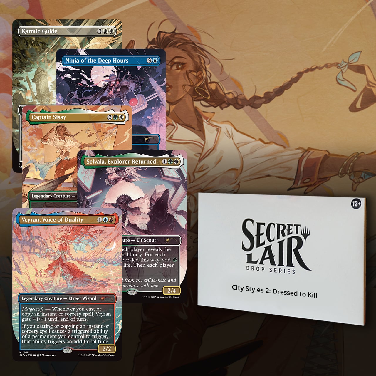 Secret Lair Drop Series: Winter Superdrop 2025: City Styles 2: Dressed to Kill