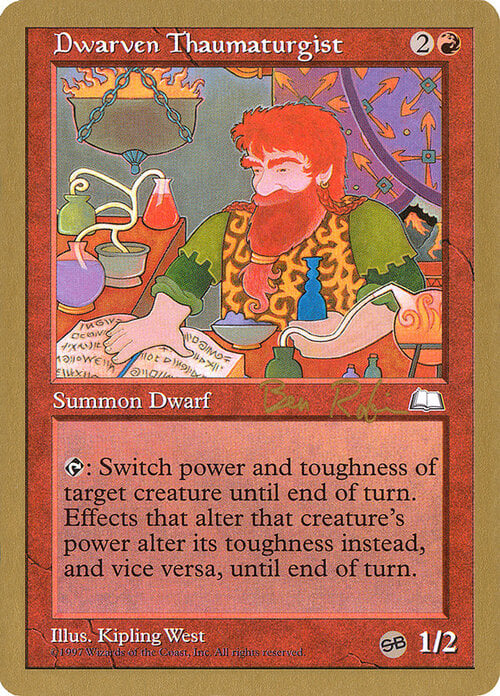 Dwarven Thaumaturgist Card Front