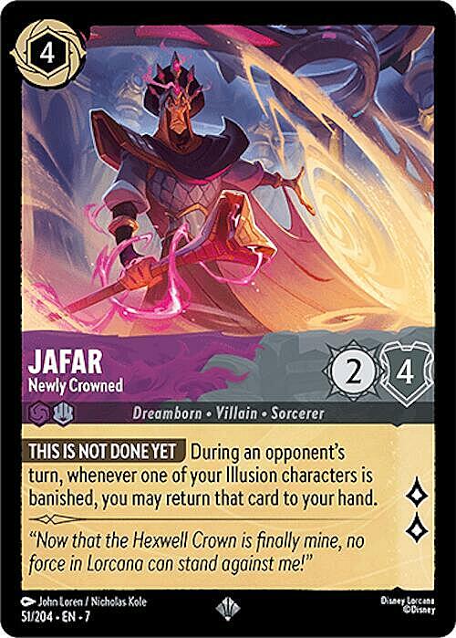 Jafar - Appena Incoronato Card Front