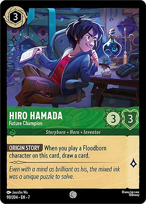 Hiro Hamada - Future Champion Card Front