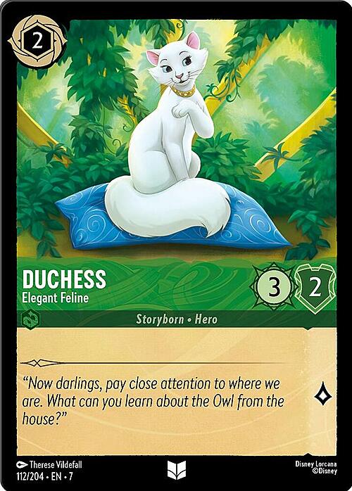 Duchess - Elegant Feline Card Front