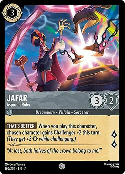 Jafar - Aspiring Ruler Card Front
