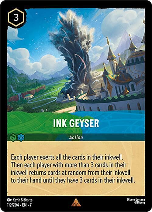 Geyser d'Inchiostro Card Front