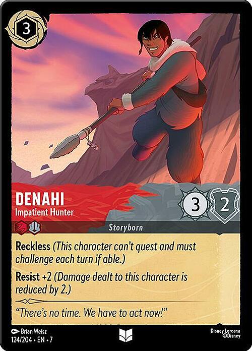 Denahi - Cacciatore Impaziente Card Front