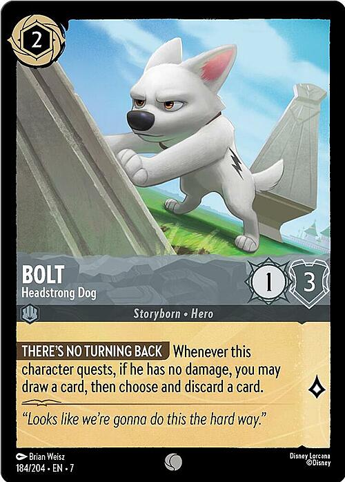 Bolt - Cane Caparbio Card Front