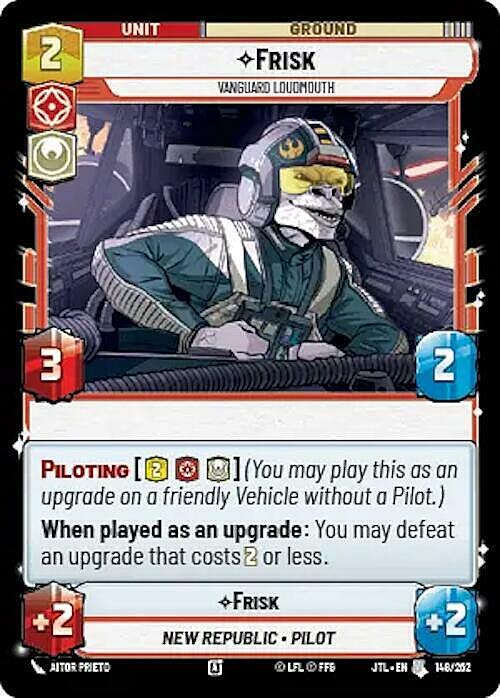 Frisk, Ricognitore Chiacchierone Card Front