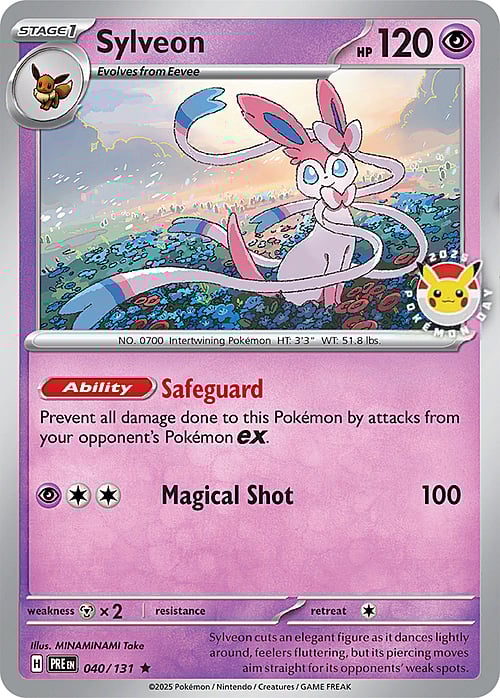 Sylveon Card Front