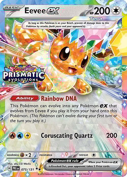 Eevee ex Card Front