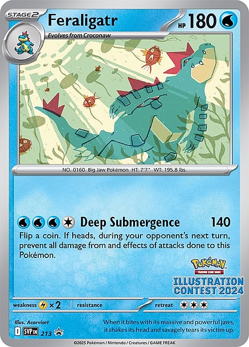 Feraligatr Card Front