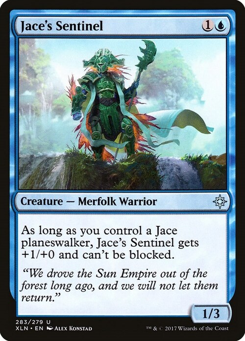 Sentinella di Jace Card Front