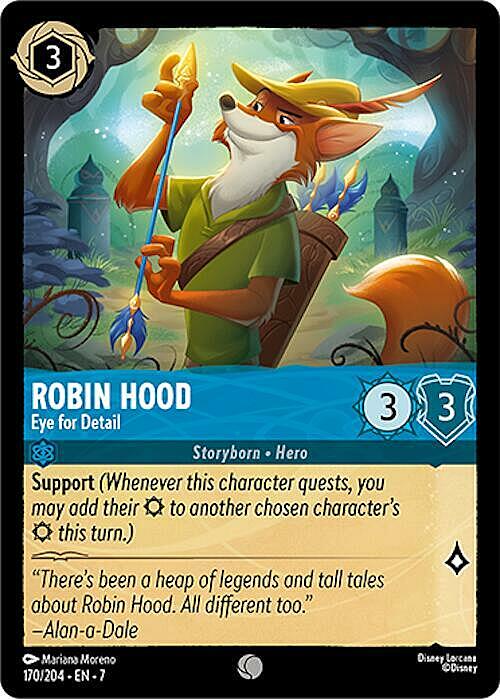 Robin Hood - Eye for Detail Card Front