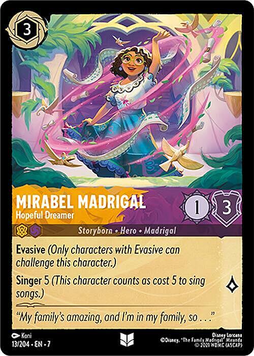 Mirabel Madrigal - Hopeful Dreamer Card Front