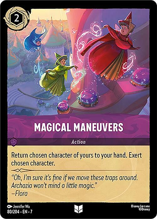 Magical Maneuvers Card Front