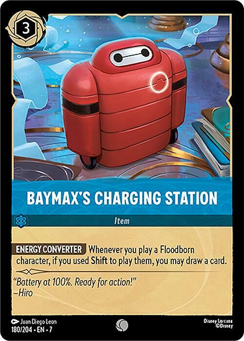 Baymax's Charging Station Card Front