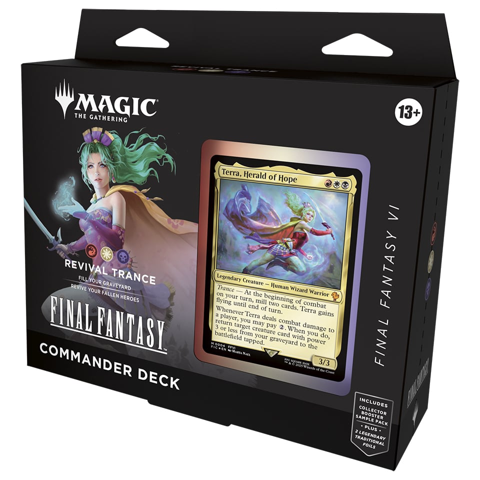 FINAL FANTASY: "Revival Trance" Commander Deck