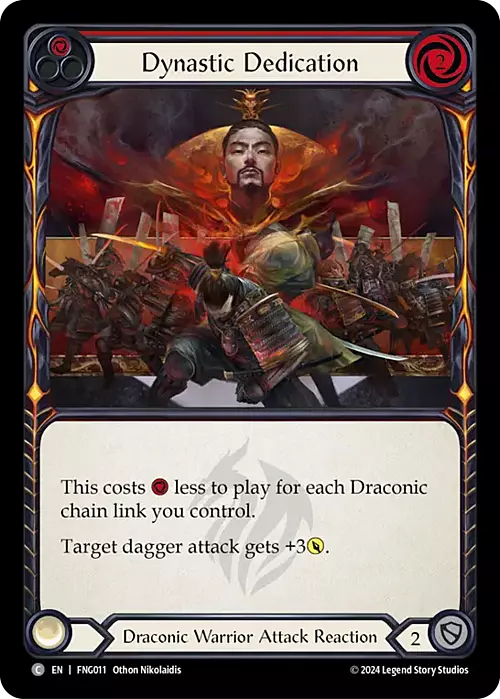 Dynastic Dedication Card Front