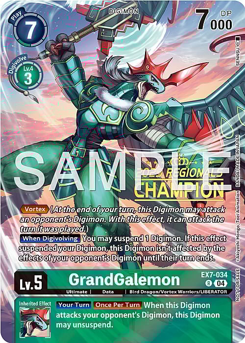 GrandGalemon Card Front