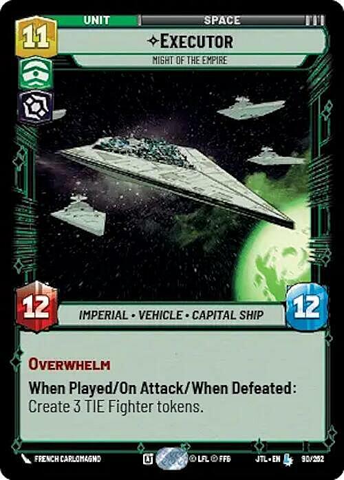 Executor - Might of the Empire Card Front