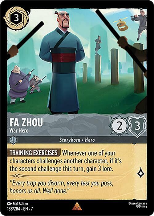 Fa Zhou - War Hero Card Front