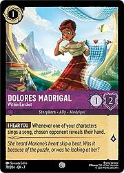 Dolores Madrigal - Within Earshot
