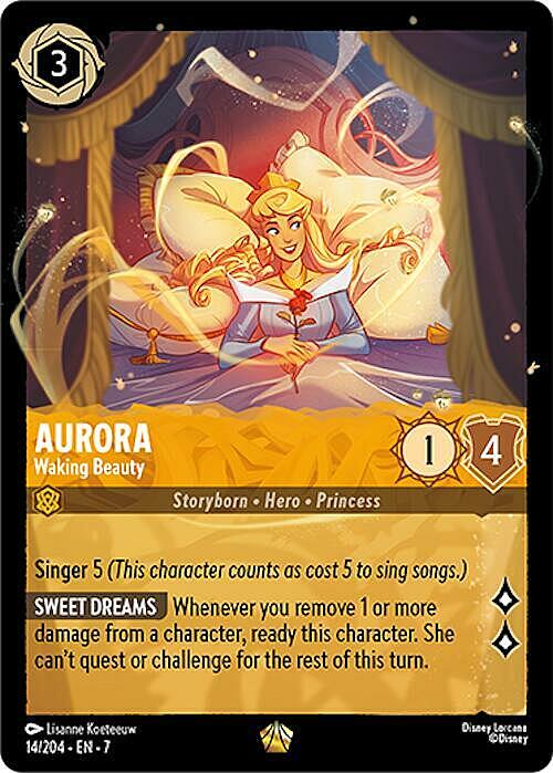 Aurora - Waking Beauty Card Front